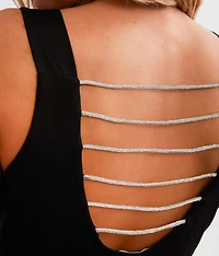 Strappy Glitz Tank Top