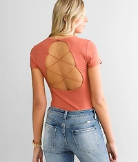 Strappy Back Bodysuit