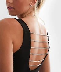 Strappy Glitz Bodysuit