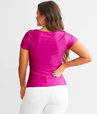 Square Neck Corset Top