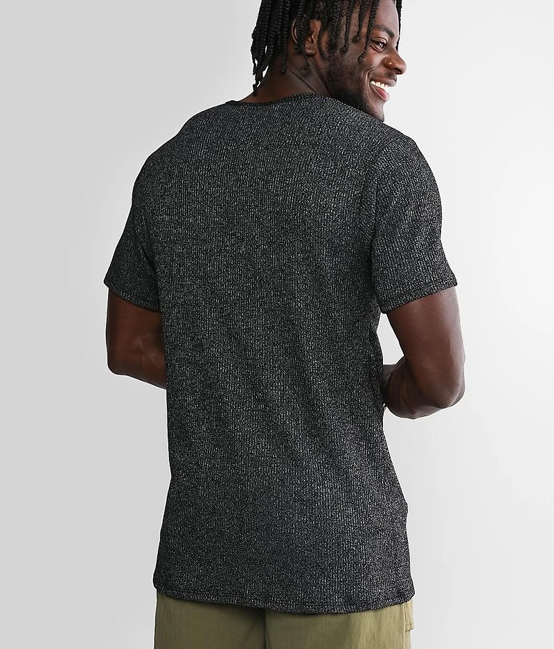 Marled Long Body T-Shirt