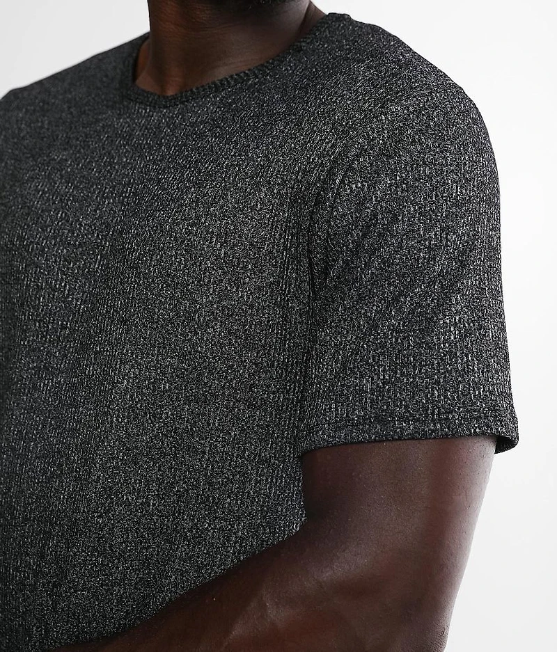 Marled Long Body T-Shirt