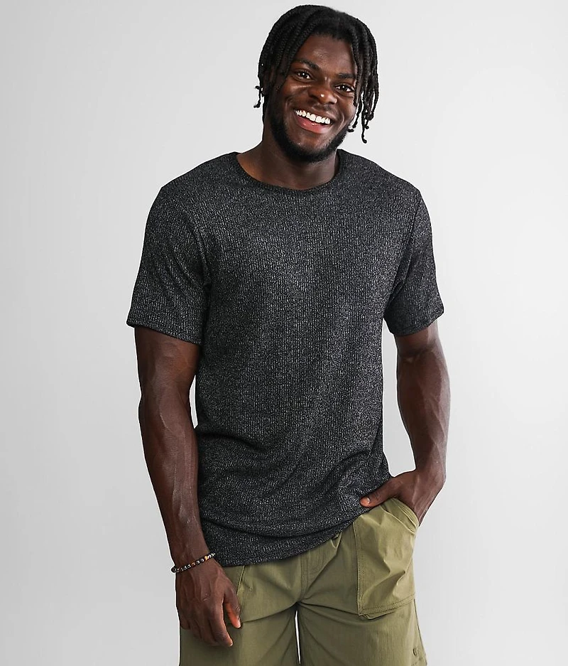 Marled Long Body T-Shirt