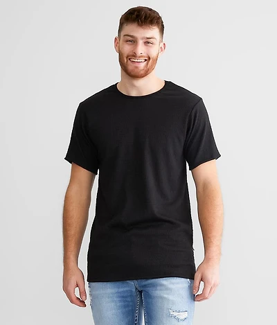 Textured Knit T-Shirt