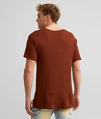 Waffle Knit T-Shirt