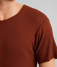 Waffle Knit T-Shirt