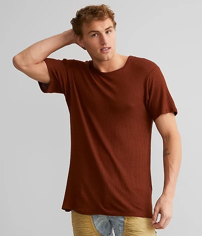 Rustic Dime Waffle Knit T-Shirt