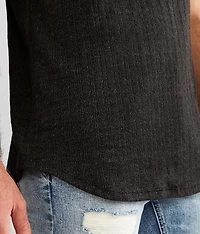 Curved Hem T-Shirt