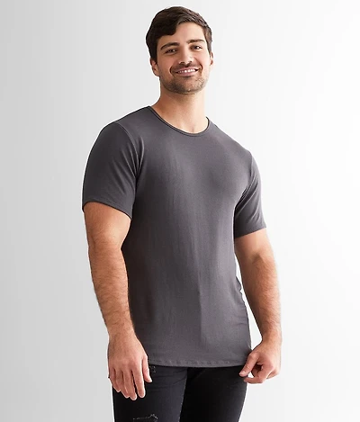 Stacked Hem T-Shirt