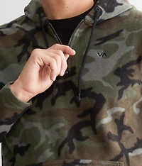 Yukon Quarter Zip Hooded Sweatshirt