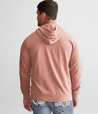 Pigment Dye Hooded Sweatshirt