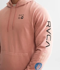 Pigment Dye Hooded Sweatshirt
