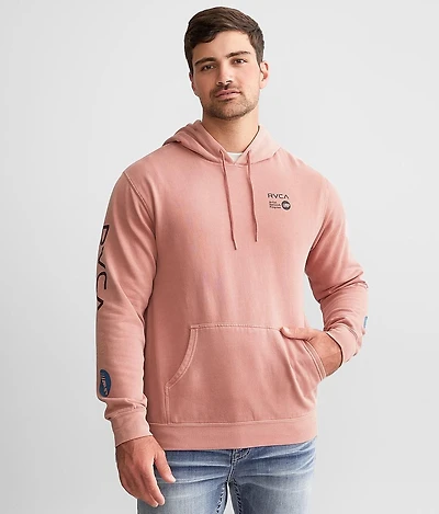 Pigment Dye Hooded Sweatshirt