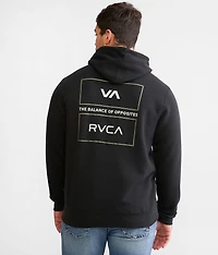 Split Square Hooded Sweatshirt