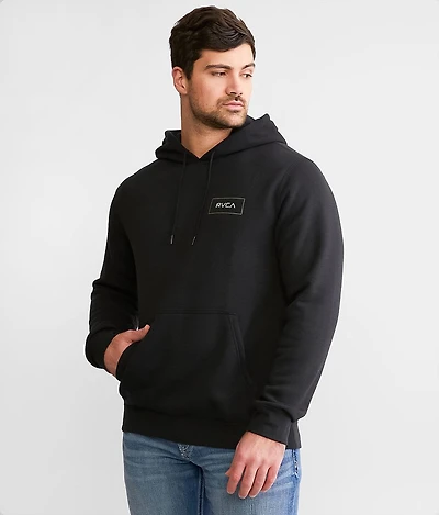 Split Square Hooded Sweatshirt