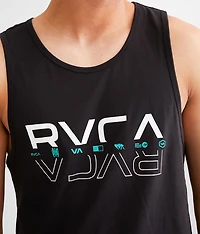 Double Split Sport Tank Top