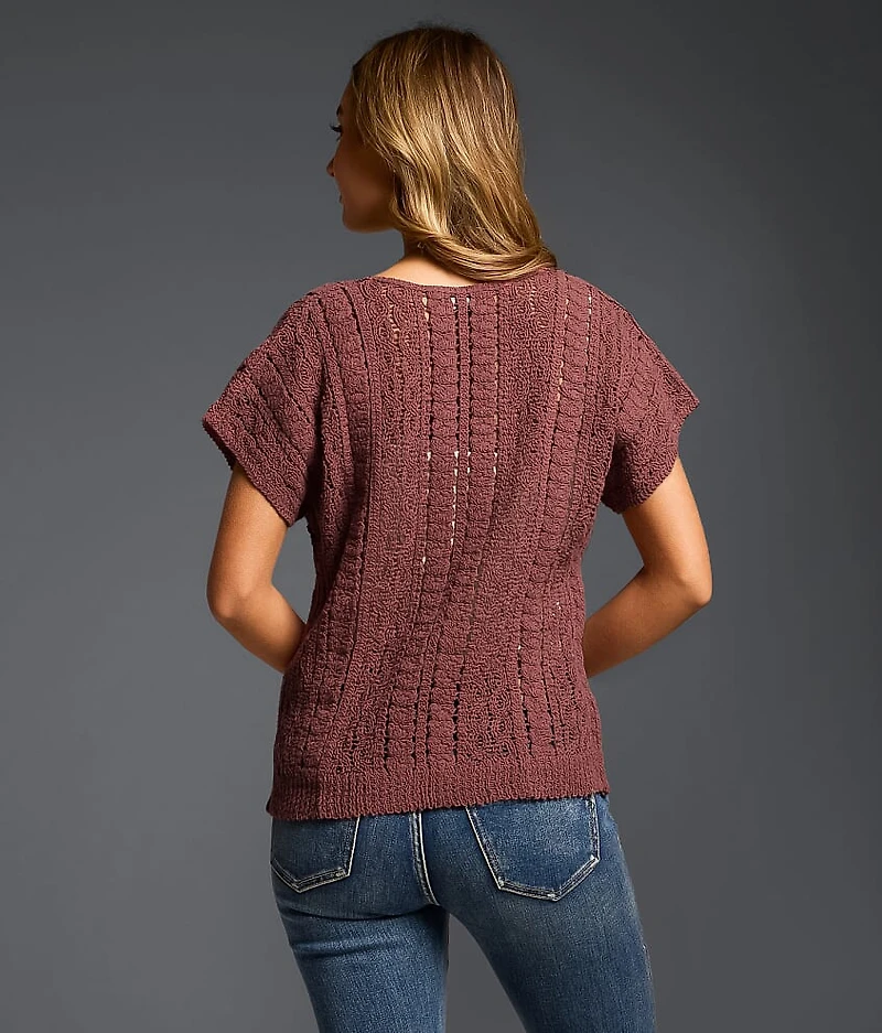 Refined Edit - Crochet Sweater