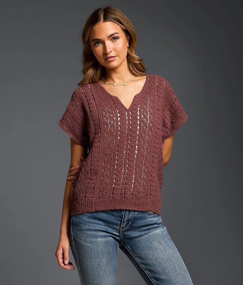 Refined Edit - Crochet Sweater