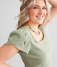 Square Neck Top
