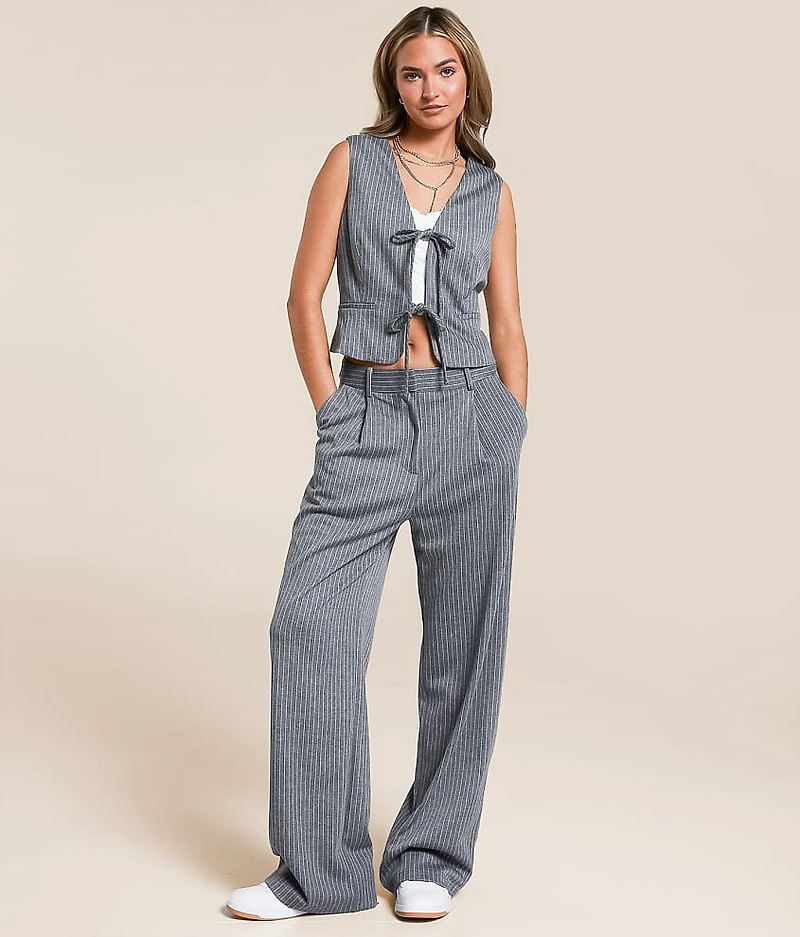 Pinstripe Stretch Trouser Pant