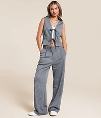 Pinstripe Stretch Trouser Pant