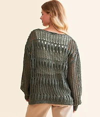 Open Weave Sweater
