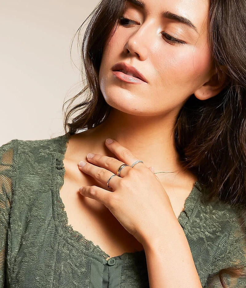Faye 4 Pack Ring Set