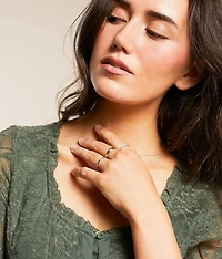 Faye 4 Pack Ring Set