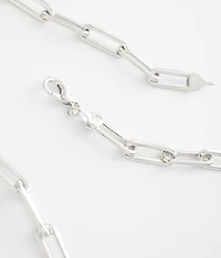 Carrie Paperclip Necklace