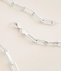 Carrie Paperclip Necklace