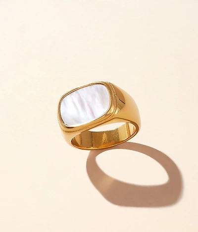 Mother Of Pearl Ring