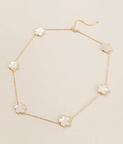 Sahira Jewelry Design Adeline Clover Necklace