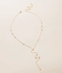 Alexia Lariat Necklace