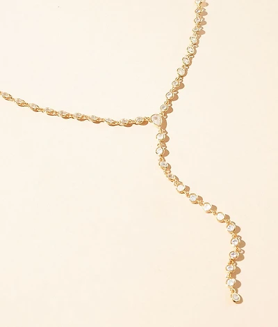 Sahira Jewelry Design Anastasia Lariat Necklace