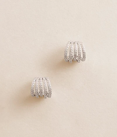 Avery Huggie Hoop Earring