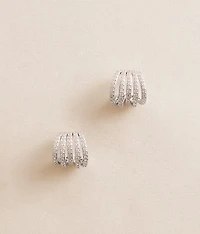 Avery Huggie Hoop Earring