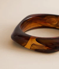 Acrylic Bangle Bracelet