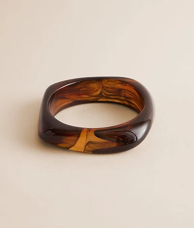 Acrylic Bangle Bracelet