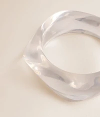 Clear Acrylic Bracelet