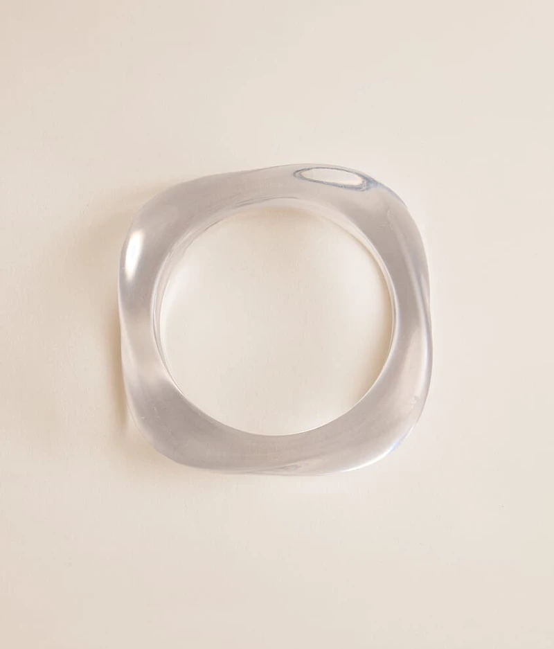 Clear Acrylic Bracelet