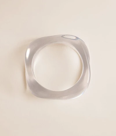 Clear Acrylic Bracelet