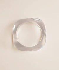 Clear Acrylic Bracelet