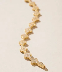 Gracie Clover Tennis Bracelet