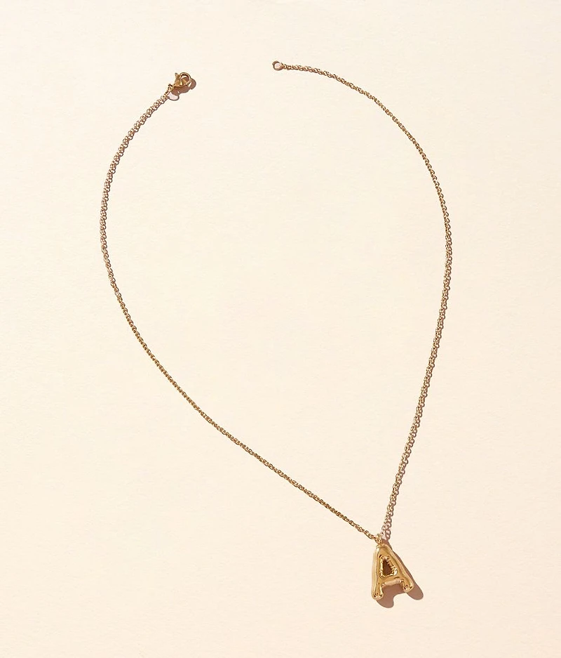 A Initial Necklace
