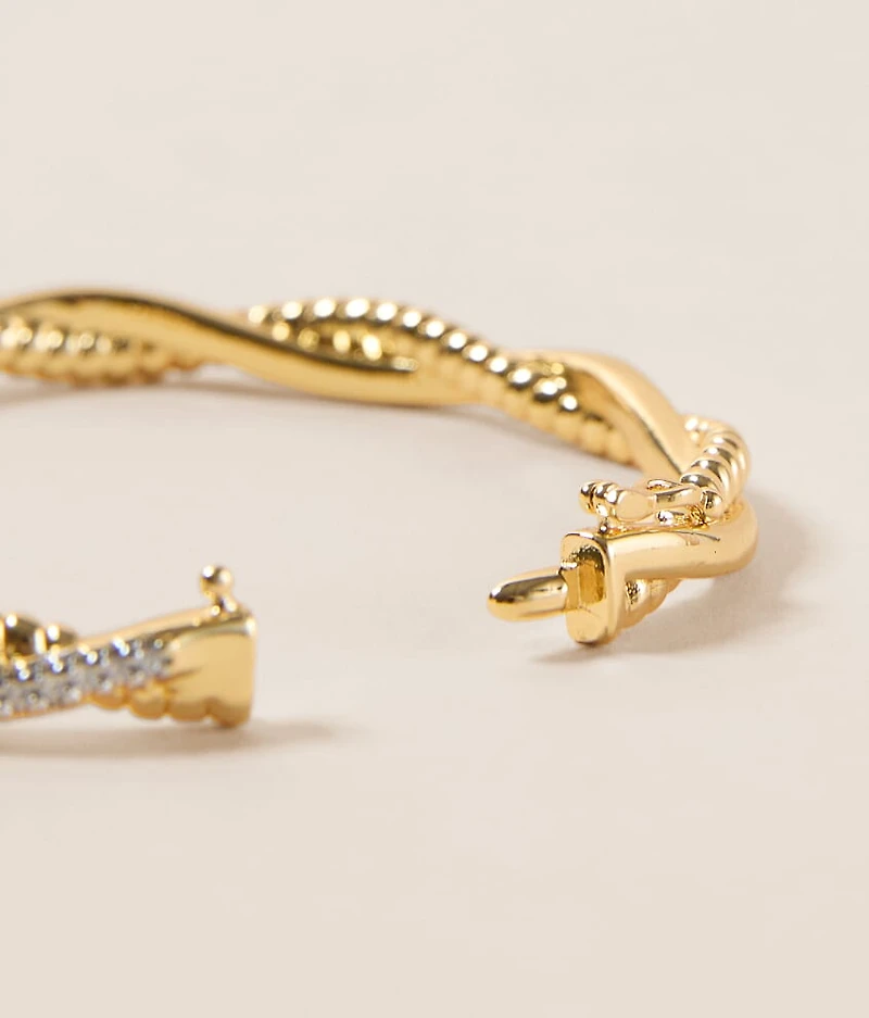 Pave Twist Bracelet