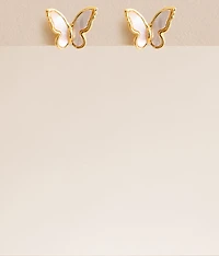 Butterfly Mop Earring