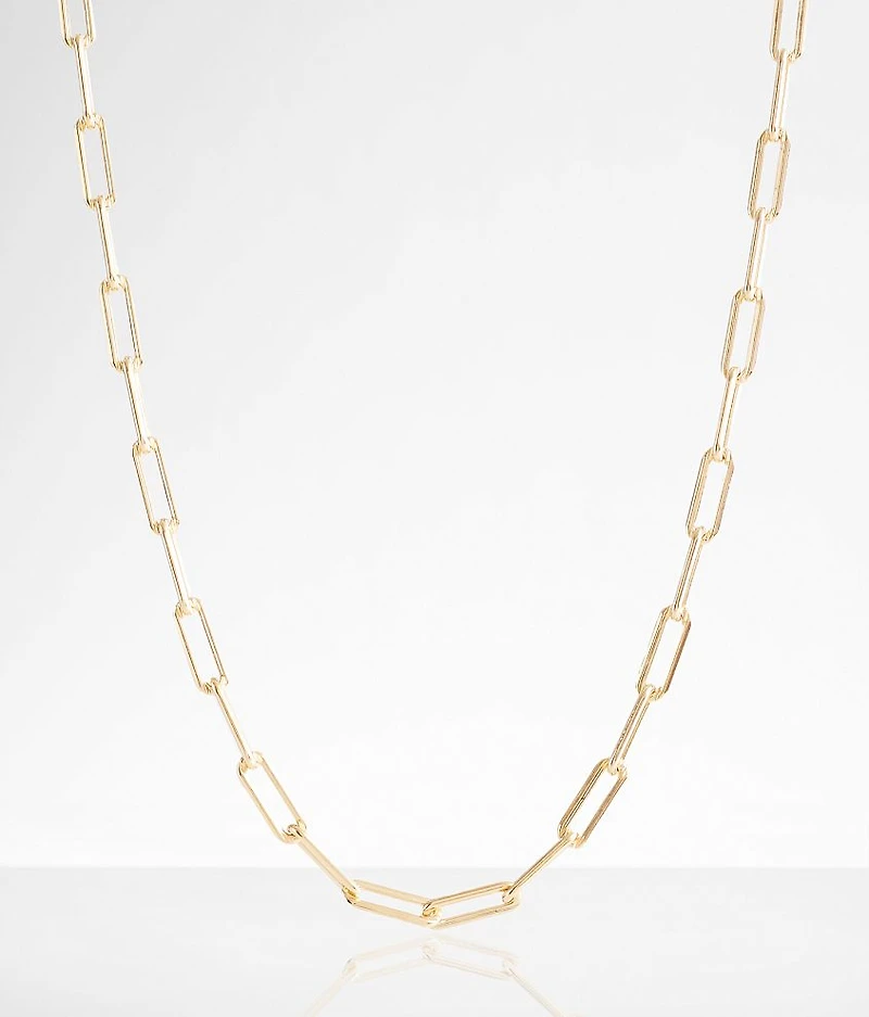 Carrie Paperclip Necklace