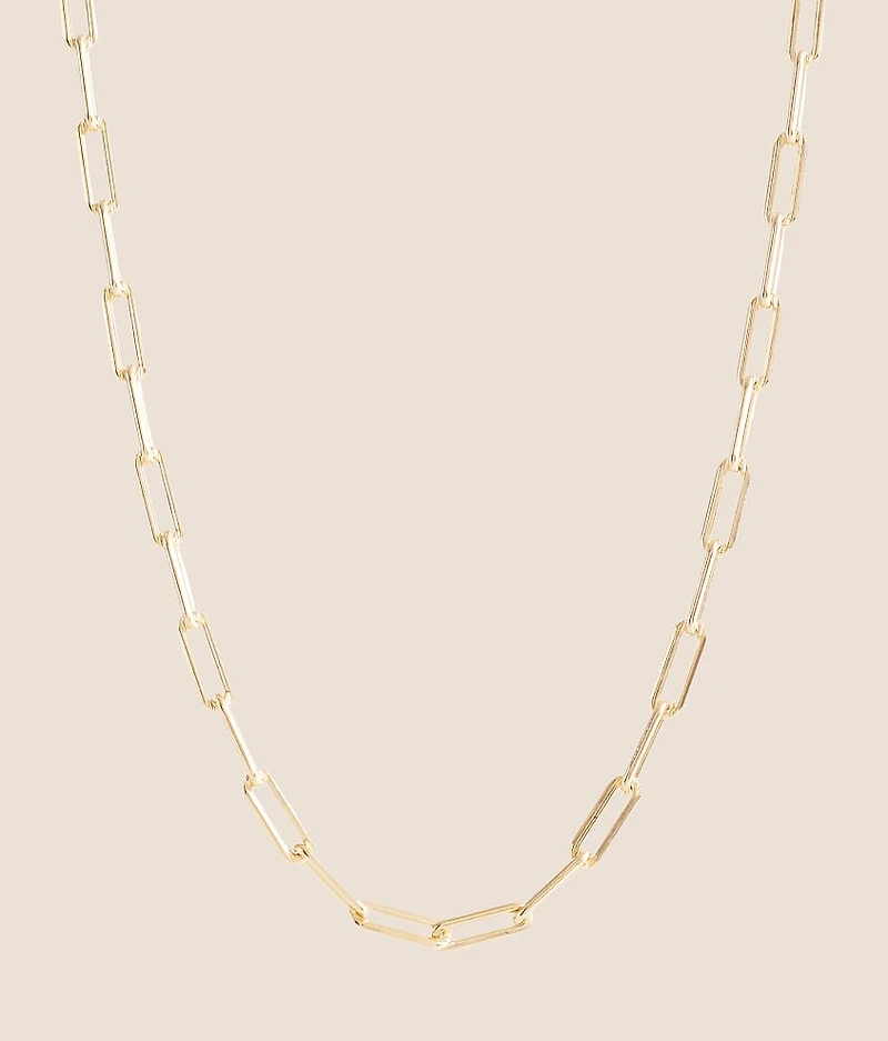 Carrie Paperclip Necklace