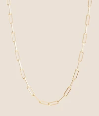 Carrie Paperclip Necklace