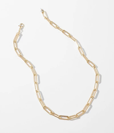 Carrie Paperclip Necklace